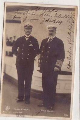 45916 Ak Kaiser Wilhelm II und König Eduard 1904