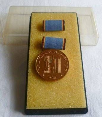 DDR Medaille Stärkung der Landesverteidigung in Bronze