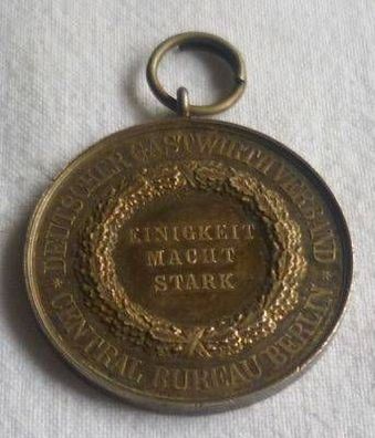 Silber Medaille Deutscher Gastwirtsverband Berlin um 1910