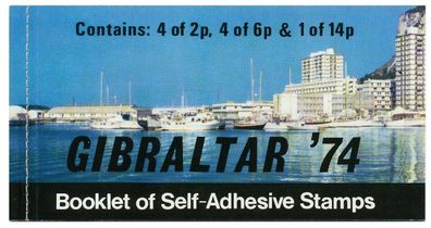 Gibraltar 1974 Nr MH 1 postfrisch X86F44E