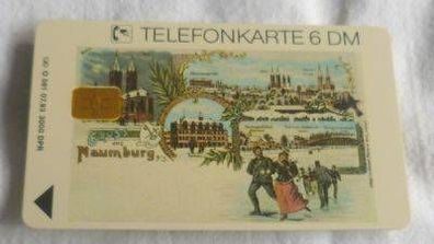 6 DM Telefonkarte Reklame Naumburg O 081 07.93 3000 DPR