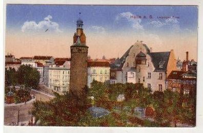 47819 Ak Halle a.S. Leipziger Turm um 1910