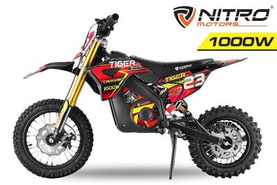 Nitro Motors 1000W Tiger Lead Acid 12/10 Dirtbike