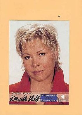 Daniela Hofmann (Paxis Bülowbogen ) - persönlich sig. Autogrammkarte