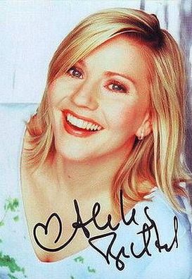 Aleksandra Bechtel - persönlich sig. Autogrammkarte