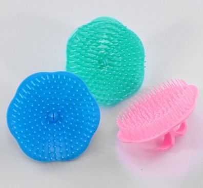 Massagebürste Haarbürste Bürste 8 cm Durchmesser verschiedene Farben