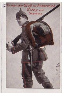 46589 Ak Gruß aus Frankreich Cirey und Umgebung 1916