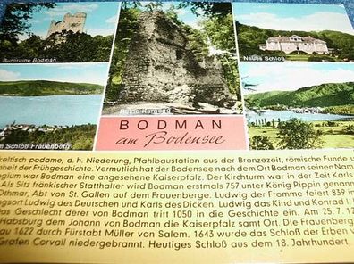 2822/ Ansichtskarte-Bodman am Bodensee