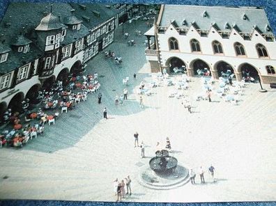 2834 / Ansichtskarte-Marktplatz in Goslar