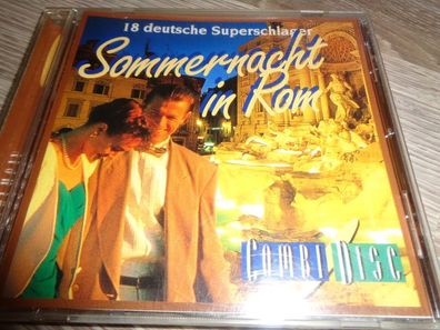 CD-18 deutsche Superschlager - Sommernacht in Rom