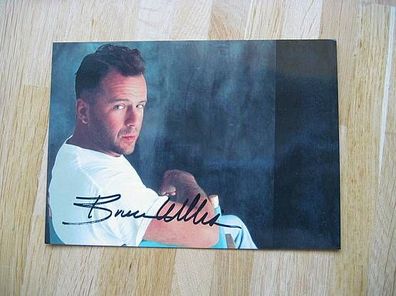 Hollywood Schauspieler Bruce Willis - Autogramm!!!
