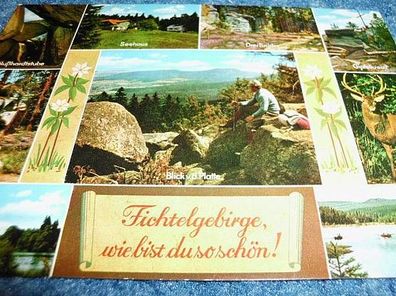 2844/ Ansichtskarte-Fichtelgebirge