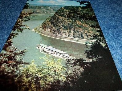 2865/ Ansichtskarte-Der Rhein-Die Loreley