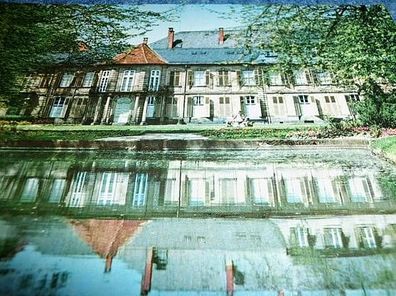 2867/ Ansichtskarte-Bayreuth-Hofgarten mit Schloß