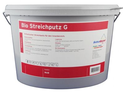 72 kg Bio Streichputz G SchüColor Putz Innen für Allergiker geeignet