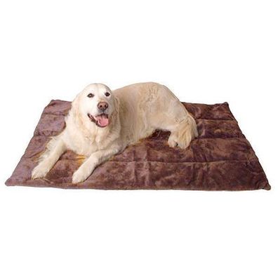 Hundedecke Carpet de Luxe - Braun 107 x 70 cm