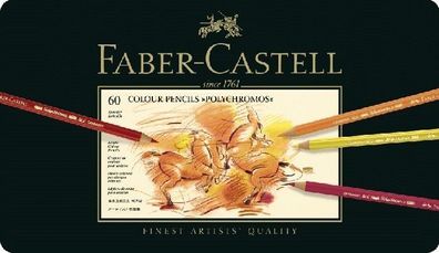 Faber-Castell 60er Metalletui Polychromos 110060