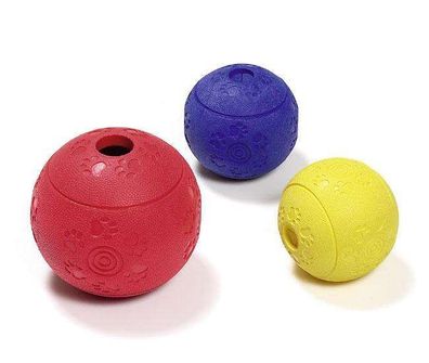 Karlie BOOMER Vollgummi Futterball 10,5 cm