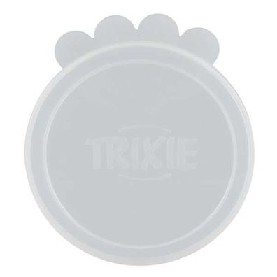 Trixie Dosendeckel aus Silikon - transparent 10,6 cm