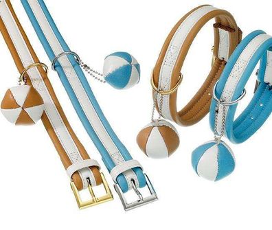 Karlie Cottage LINE Halsband - Blau-Weiß 60 cm