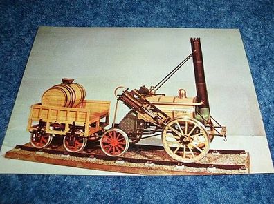 3004 / Postkarte-Rocket Dampflokomotive