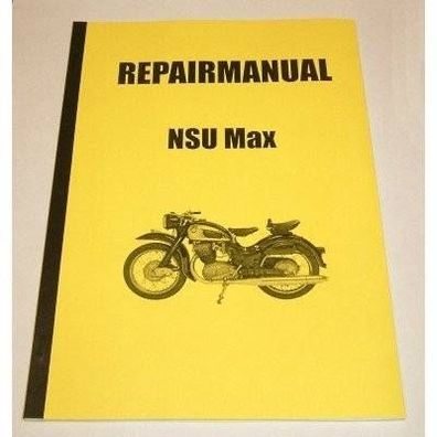 Repair Manual NSU Max (English language)