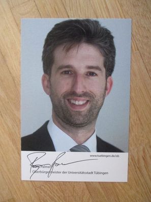 Tübingen Die Grünen Oberbürgermeister Boris Palmer - handsigniertes Autogramm!!!