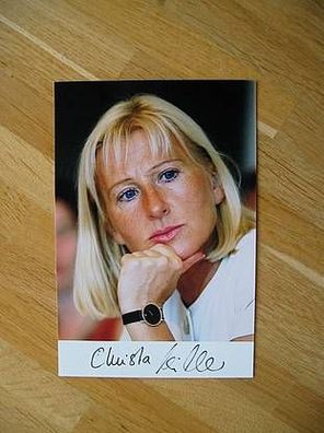 Die Linke - Christa Müller - handsigniertes Autogramm!!!