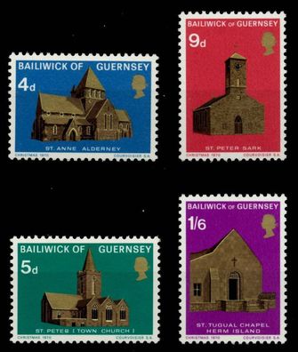 Guernsey 1970 Nr 35-38 postfrisch S019C16