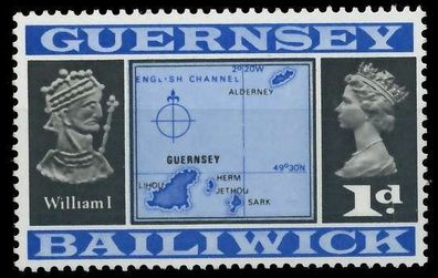 Guernsey 1969 Nr 9II postfrisch X8712E6