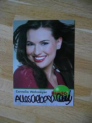 NDR Bingo Umweltlotterie Cornelia Wehmeyer - Autogramm!