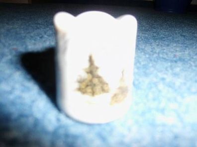 kleiner Kerzenhalter?? aus Keramik-Weihnachten