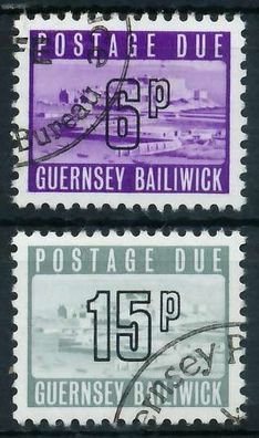 Guernsey Portomarken Nr 16-17 gestempelt X871452