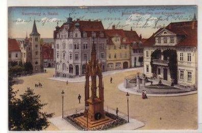 48376 Ak Naumburg Saale Kaiser Wilhelm Platz 1915
