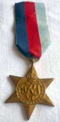 Orden The 1939 -1945 Star, British Campaign Medal WW2