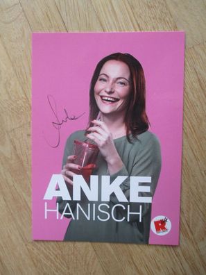 Radio Hamburg - Anke Hanisch - handsigniertes Autogramm!!!