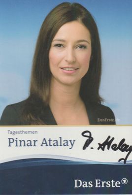 Pinar Atalay Autogramm Das Erste ARD