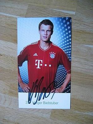 FC Bayern München Saison 11/12 Holger Badstuber - handsigniertes Autogramm!!!