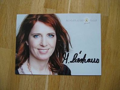 WDR Sportschau Fernsehmoderatorin Monica Lierhaus - handsigniertes Autogramm!!!