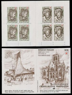 Frankreich Markenheftchen Nr MH 2183C-2184C postfrisch S01A71A