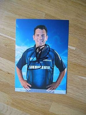 Tischtennis Bundesliga Ochsenhausen Dubravko Skoric - handsigniertes Autogramm!!!