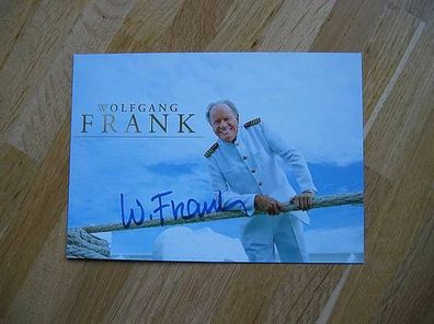 Das Traumschiff - Wolfgang Frank - handsigniertes Autogramm!!!