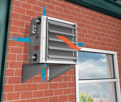 Kampmann Heizregister Lufterhitzer TIP 5000 27,4 kW 2-Stufen Typ 553036