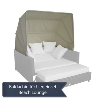 Beach Lounge Ersatz Sonnendach Baldachin Lounge Stoffdach Domus Ventures