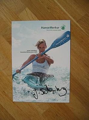 Weltmeisterin im Kanuslalom Jasmin Schornberg - Autogramm!!!