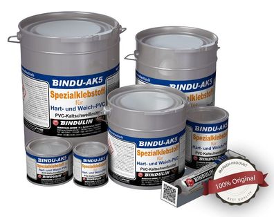 Bindu AK5 PVC-Kleber Bindulin Spezialkleber Folienkleber Hart- und Weichkleber