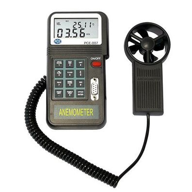 Anemometer PCE-007 mit Datenspeicher und Software