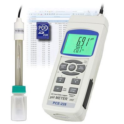 pH-Meter PCE-228 inkl. pH-Elektrode
