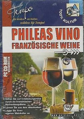 PC-Software CD-ROM Phileas Vino-Französische Weine