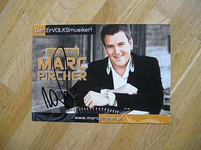 Grand Prix Volksmusik Marc Pircher - hands. Autogramm!!